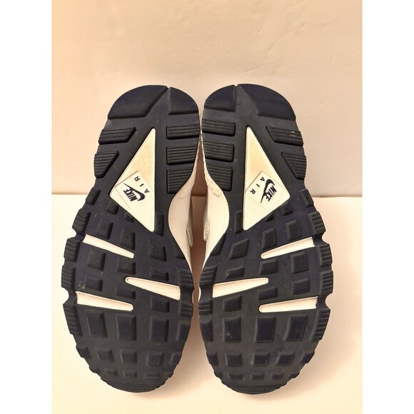 Nike Huarache Womens Athletic Running Shoes Silver/Orange Size 5.5 - Picture 7 of 8